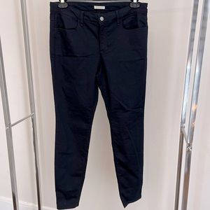 Eileen Fisher Light Stretchy Denim Jegging Jean Legging -Navy Size 14 New w/Tags